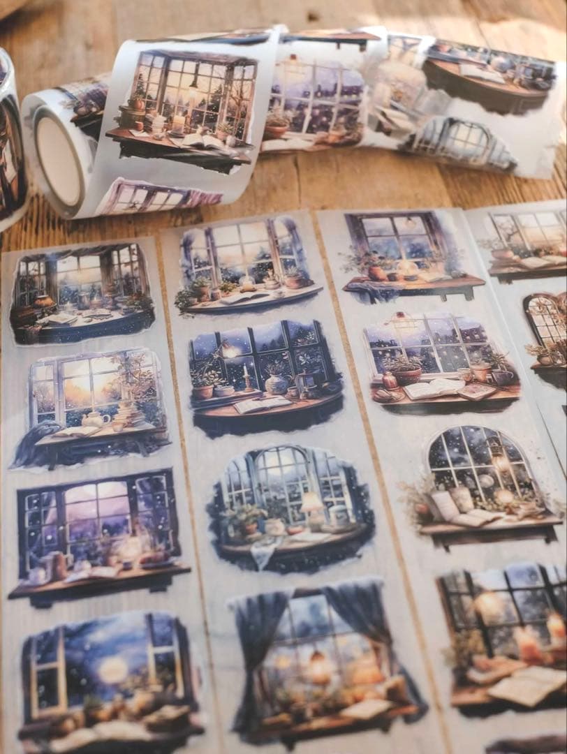 690円『London Gifties』 KN205海外PETマステ切り売り
