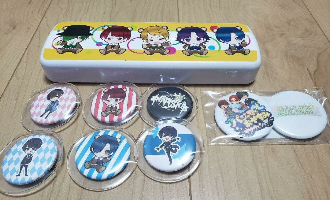 アナタシア　グッズ　チェキ　缶バッチ　ペンケース　ノート