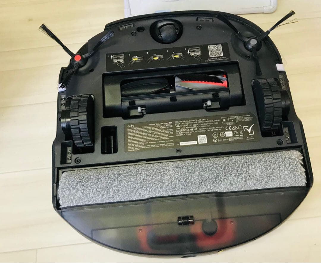 Eufy Robot Vacuum Omni E25 ブラック動作品