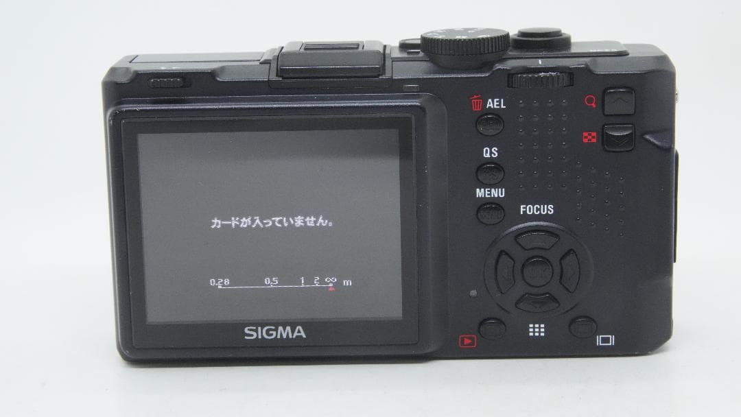 【B2148】 SIGMA DP2S ブラック 充電器付属 シグマ