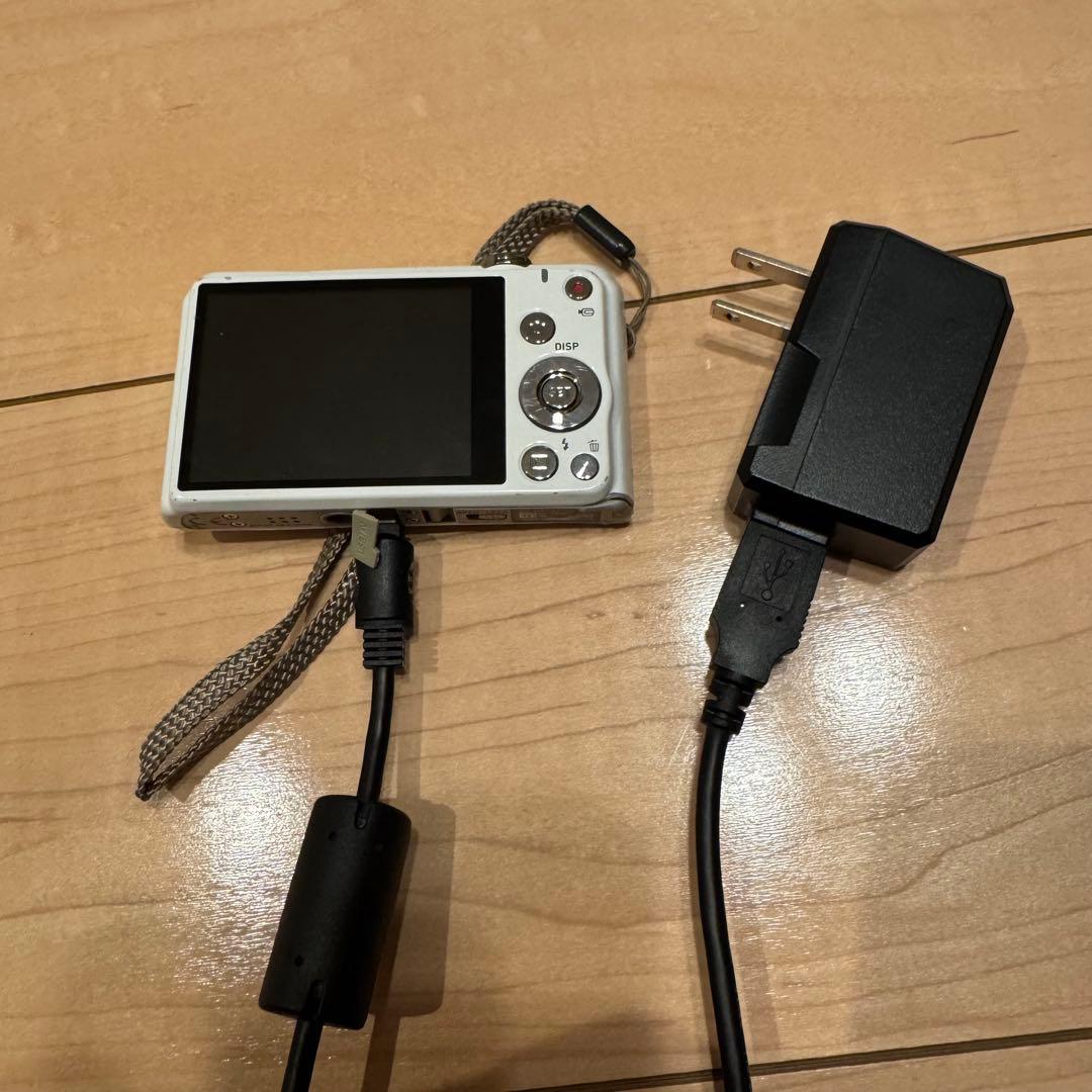 CASIO EXILIM EX-ZS28コンデジ ホワイト 中古