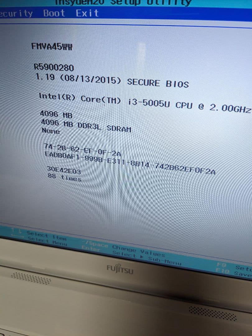 r*n様 可動ジャンクPC2台セット　富士通LifeBook AH45/W AH