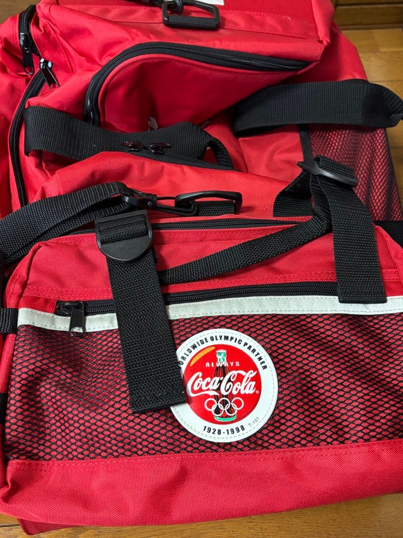 Coca-Cola Nagano 1998 ボストンバッグ　レア新品未使用非売品