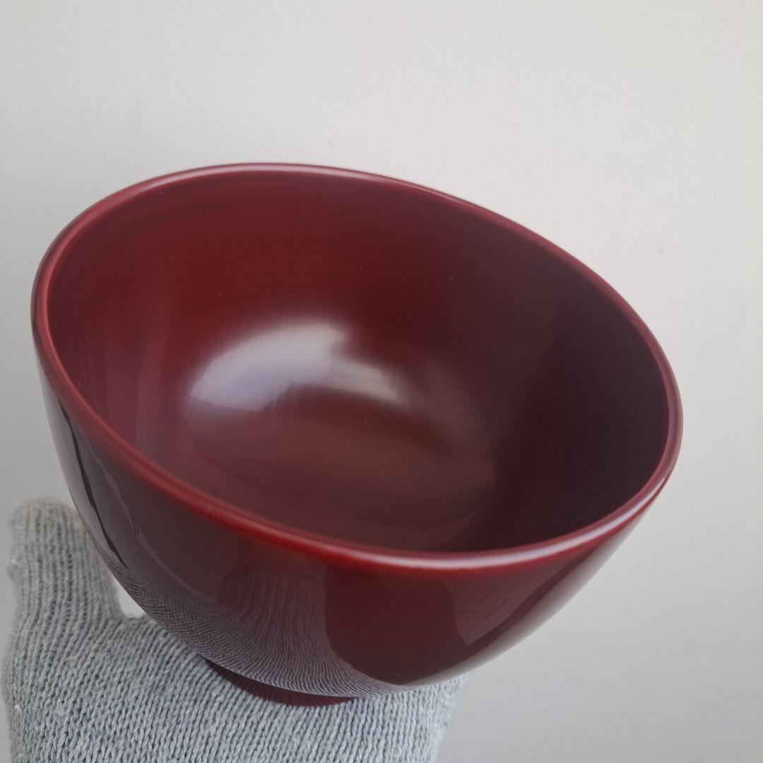 【輪島塗　合鹿椀×1客】布着本堅地 うるみ色　長期保管品