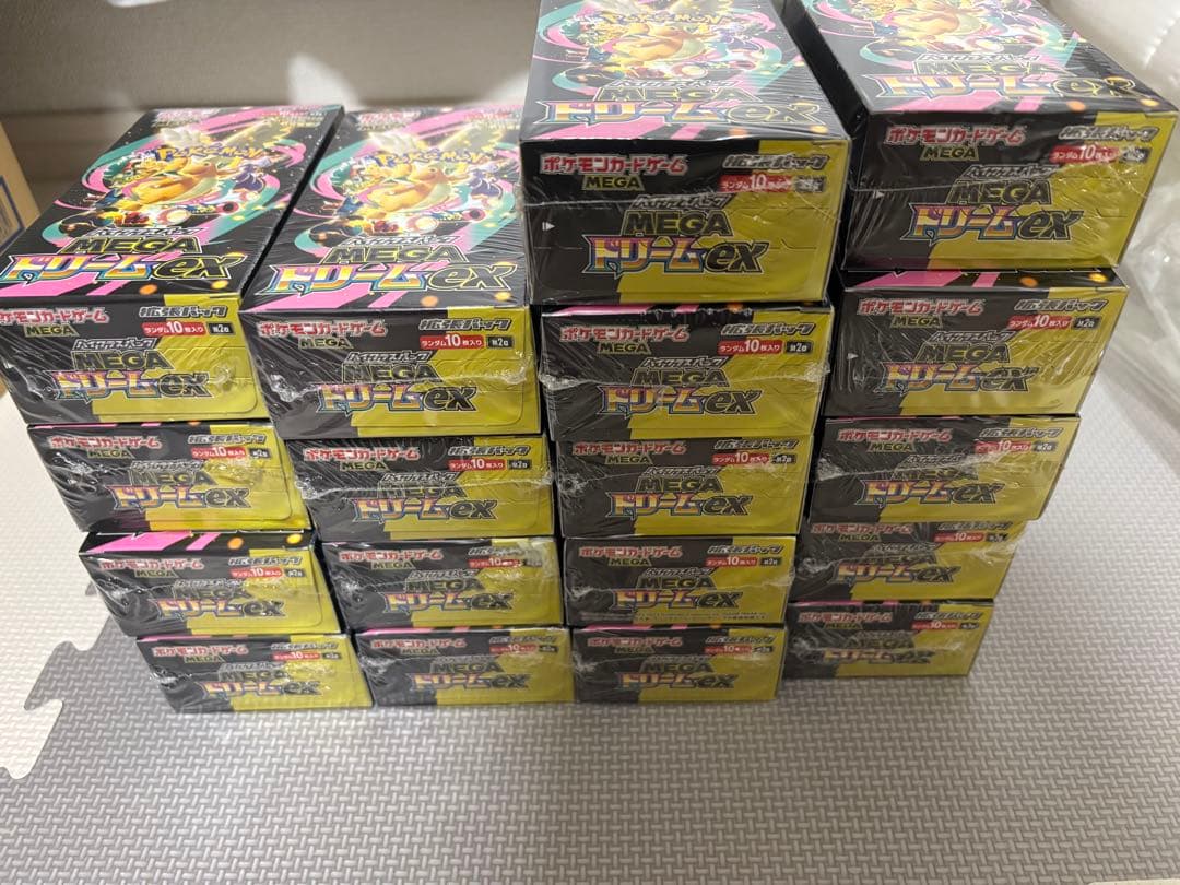 ポケモンカード メガドリームEX 18BOXシュリンク付