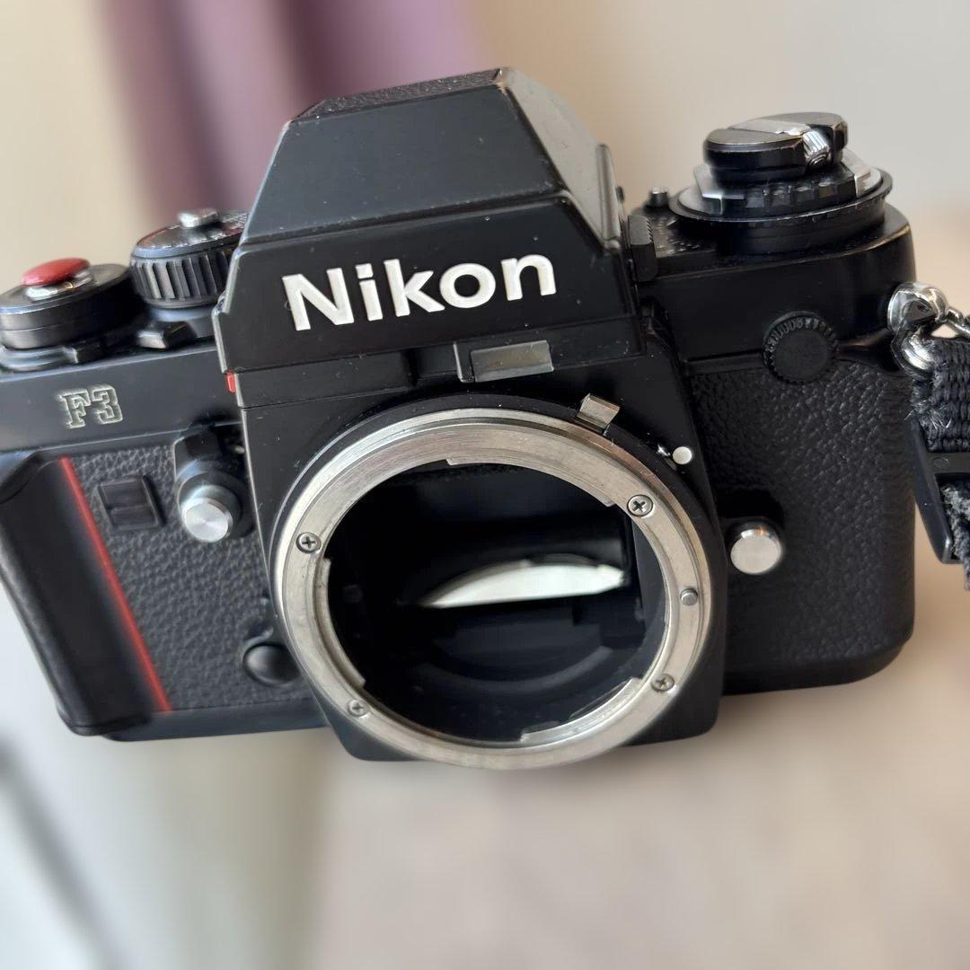 Nikon F3 Nikkor 50mm 初期型ベンツステアリング素材