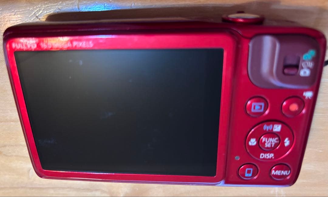 中古デジタルカメラ　デジカメ　赤　キャノン　canon 18× SX600HS