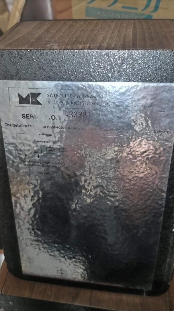 USA MADE M&K Satellite IA　スピーカー　純正スタンド付