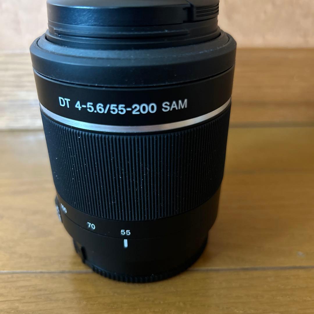 SONY 一眼レフAPS-C用　SAL55200-2