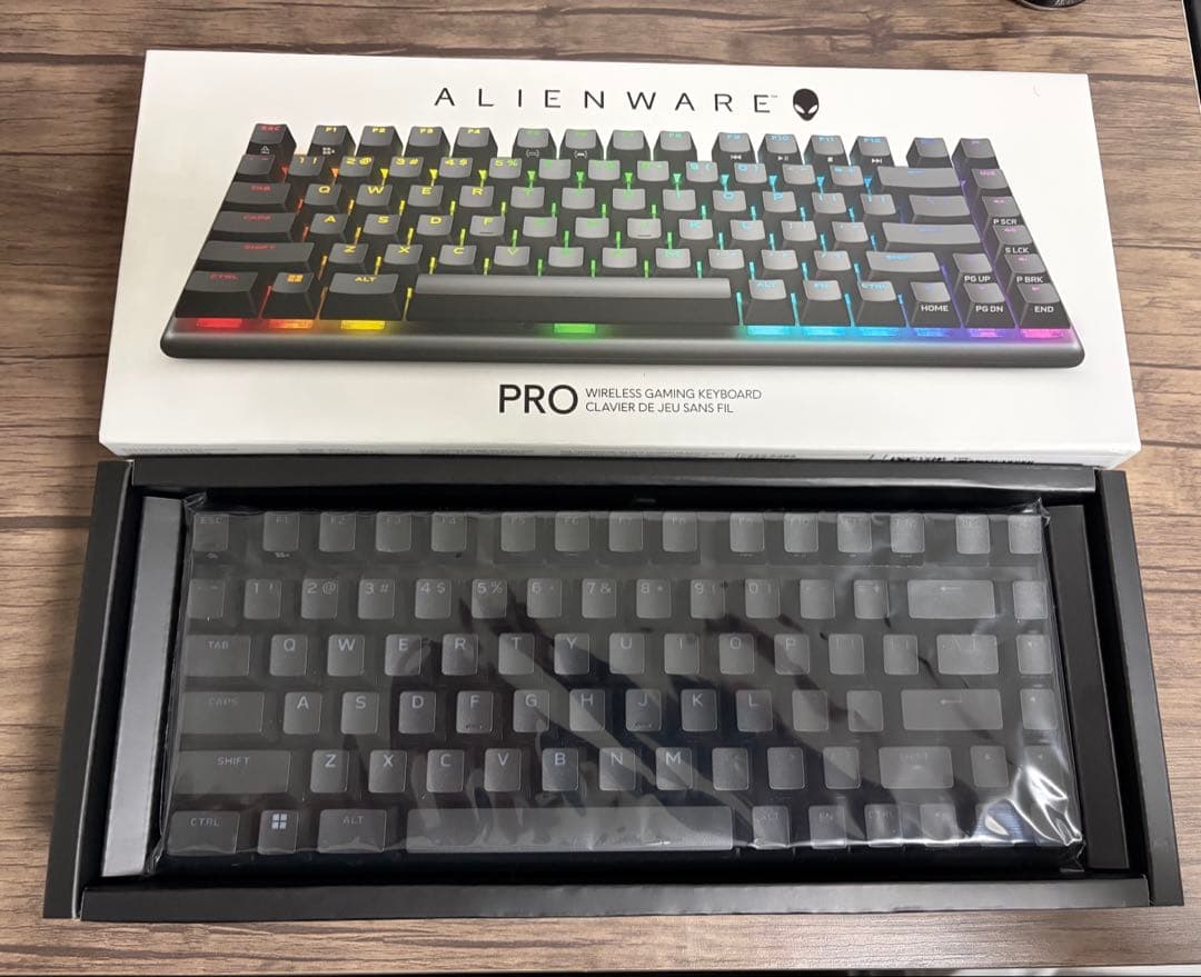 【最終値下げ】Alienware Pro ゲーミングキーボード&マウス2点セット