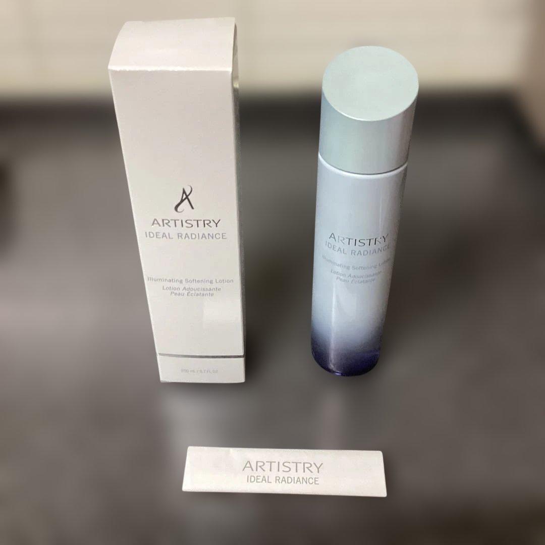 《アムウェイ》Ideal Radiance化粧水 &サティニーク ヘアマスク