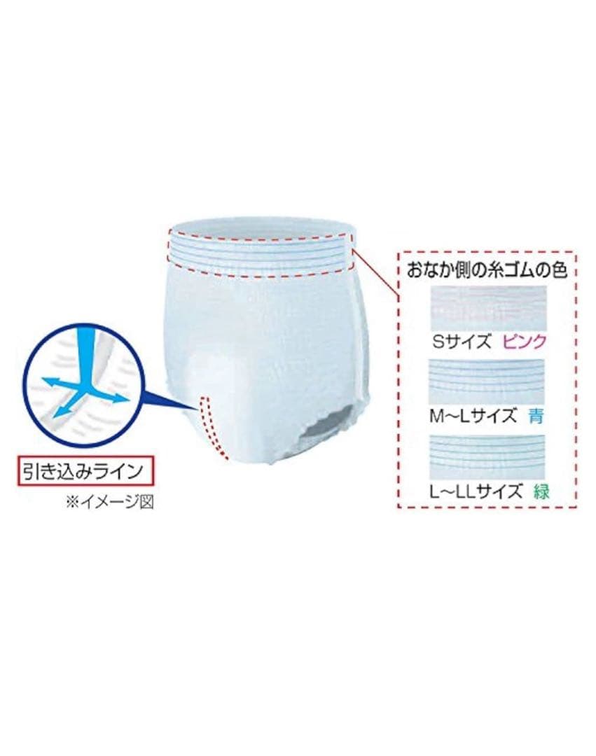アテント パンツ型おむつ L-L 20枚♡エリエール♡大人用 オムツ 介護