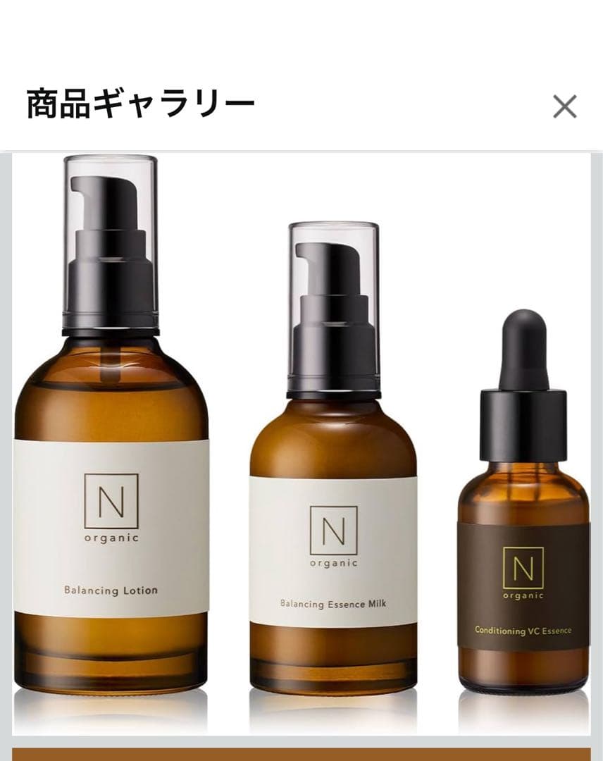 N organic Basic スキンケアセット（化粧水 乳液 美容液）