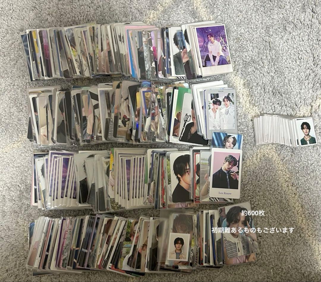 値下げ可straykidsリノLeeKnowトレカグッズまとめ売り　約700点