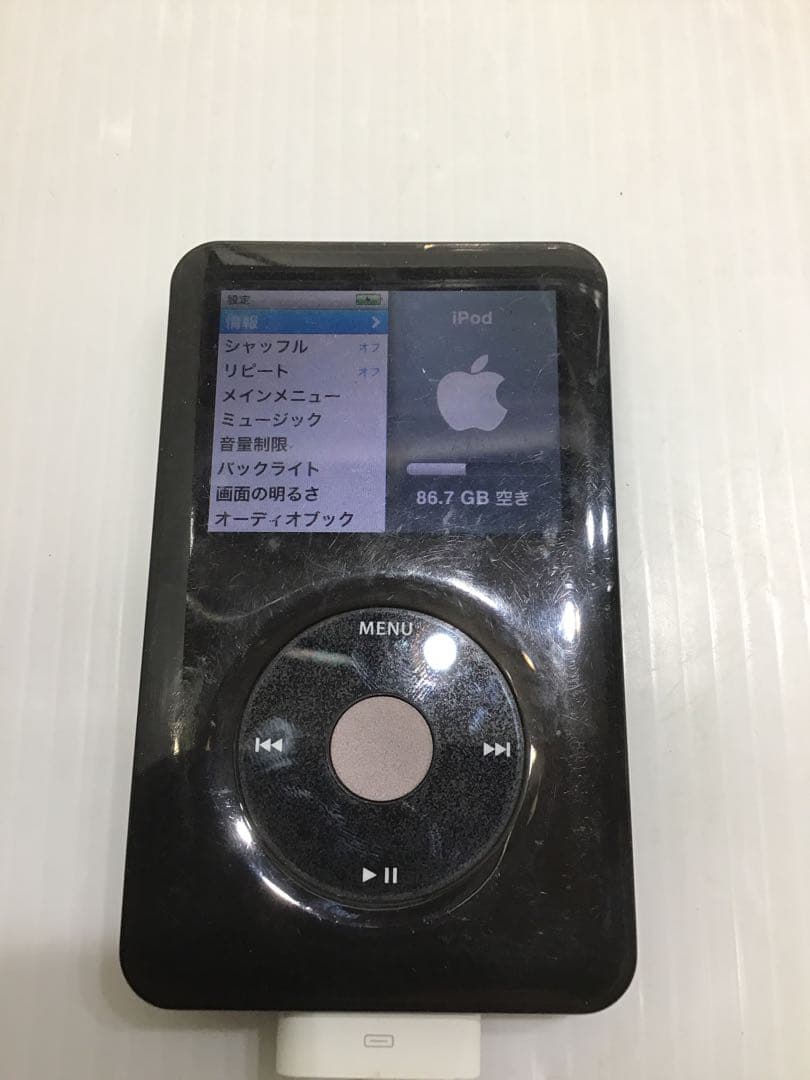T*i様 ジャンク　Apple MC297J デジタルオーディオプレーヤー グレ