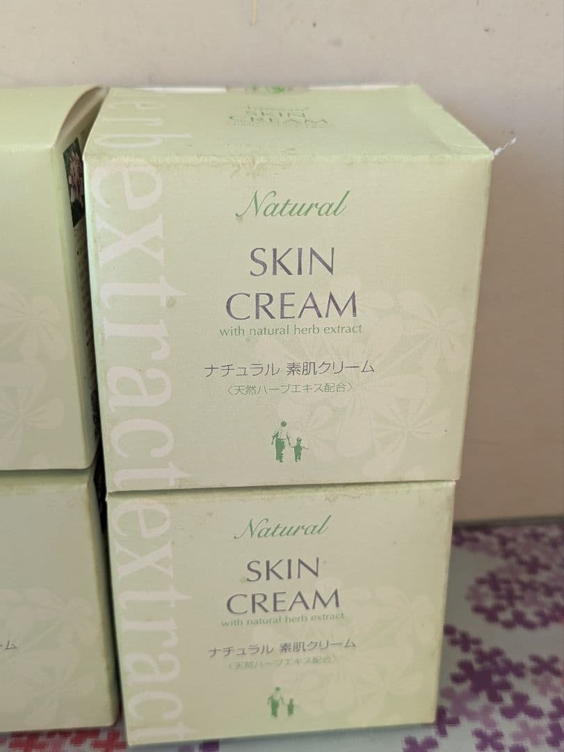 224 ハーブ庭園旅日記　ナチュラル素肌クリーム　ジェルタイプ　120g×4