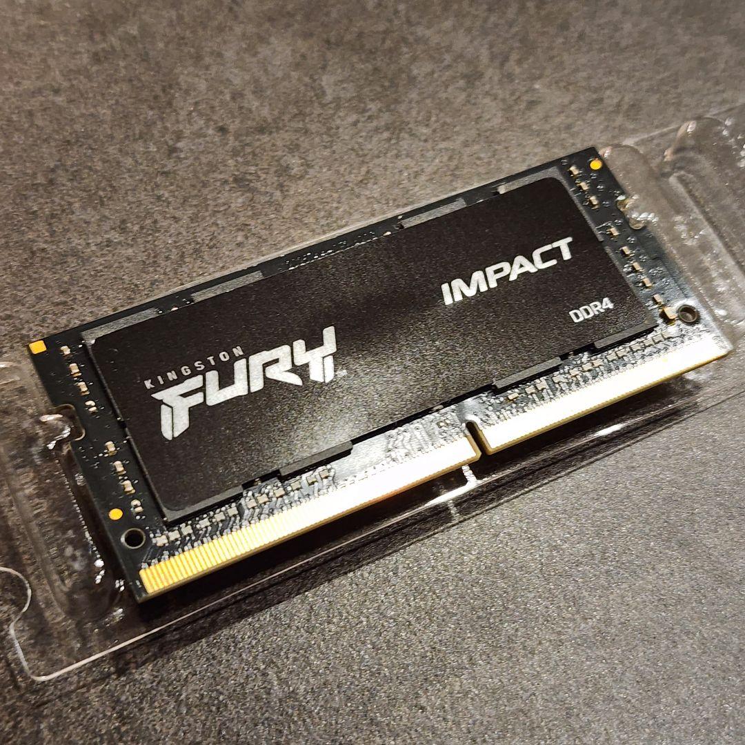 メモリー Kingston FURY DDR4 32GB 3200MHz SODIMM