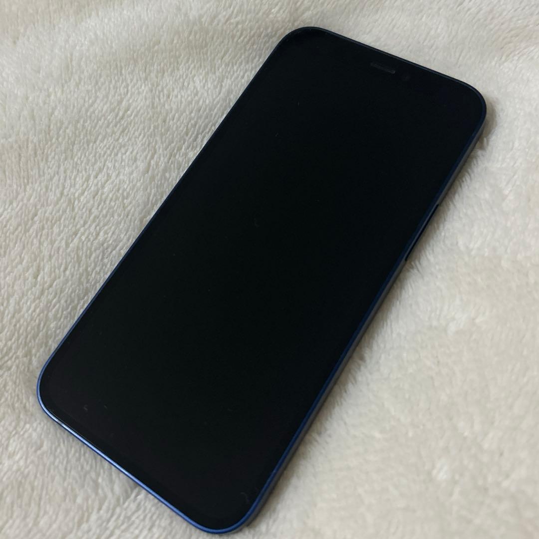 iPhone 12mini ブルー 128GB 本体 バッテリー最大容量80%