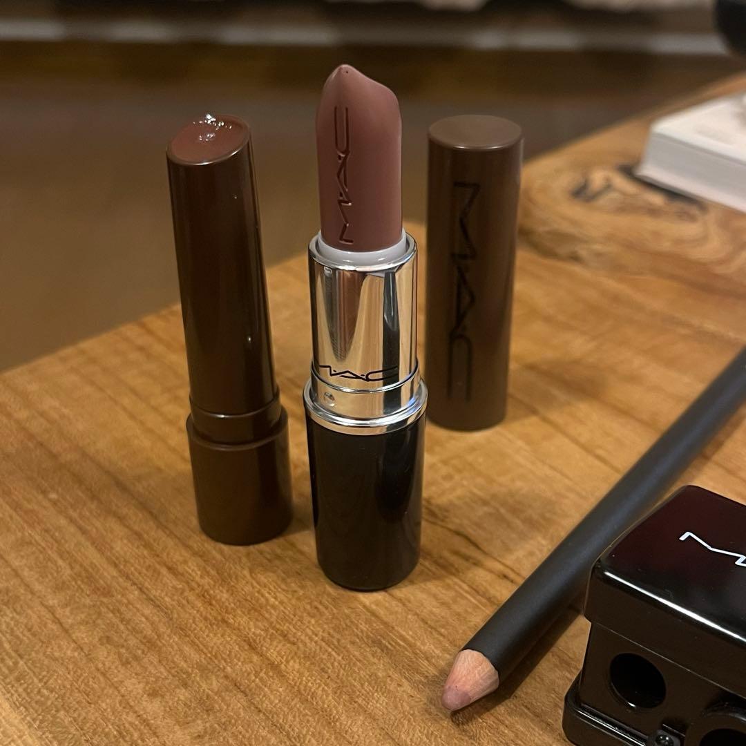 MAC リップコンボ　ブラウン　水越みさと　アローンタイム