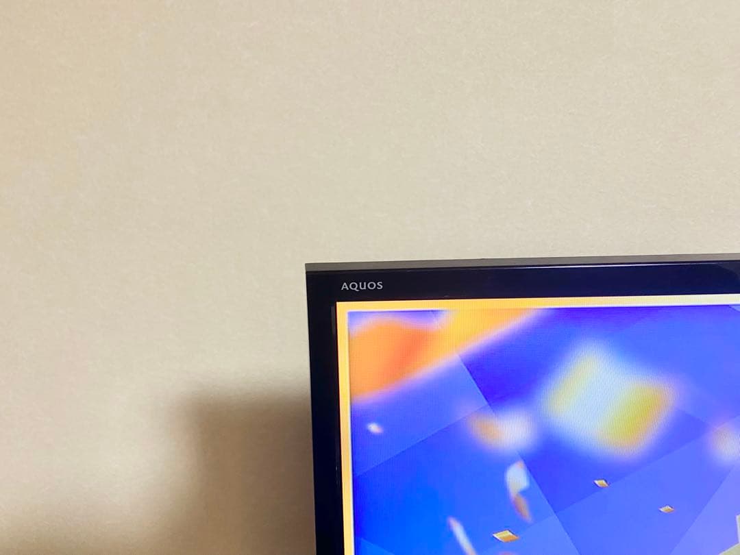 【優待価格】SHARP AQUOS 32インチ液晶テレビ｜純正リモコン付｜