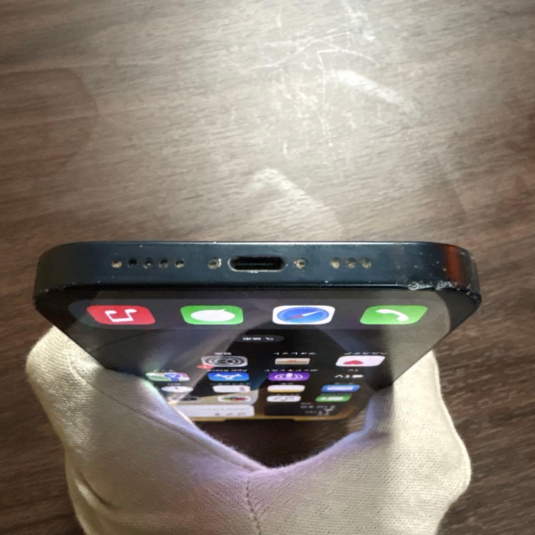iPhone13 128GB ブラック 背面難あり 動作問題なし！