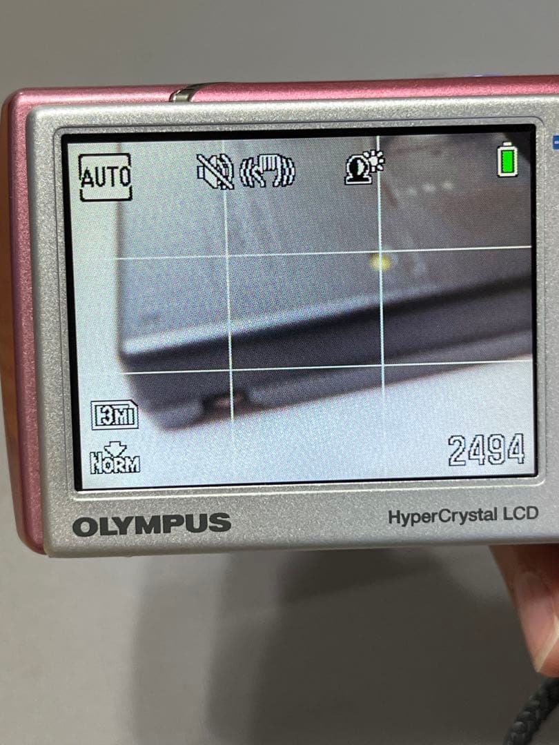 OLYMPUS μ1020 デジタルカメラ　ピンク※ピクチャーカード付き