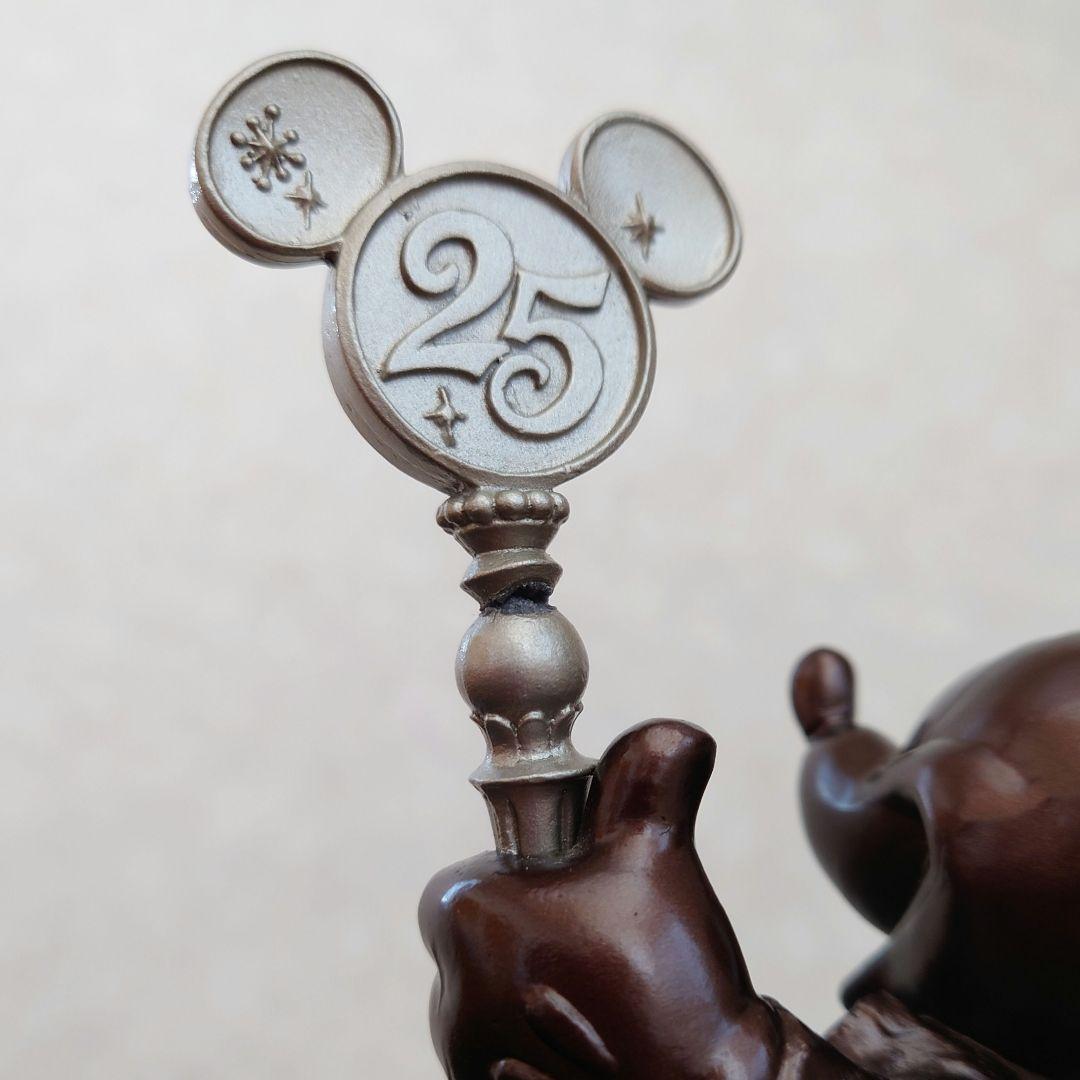 東京ディズニーリゾート 25周年限定 ブロンズ像 ミッキー Disney