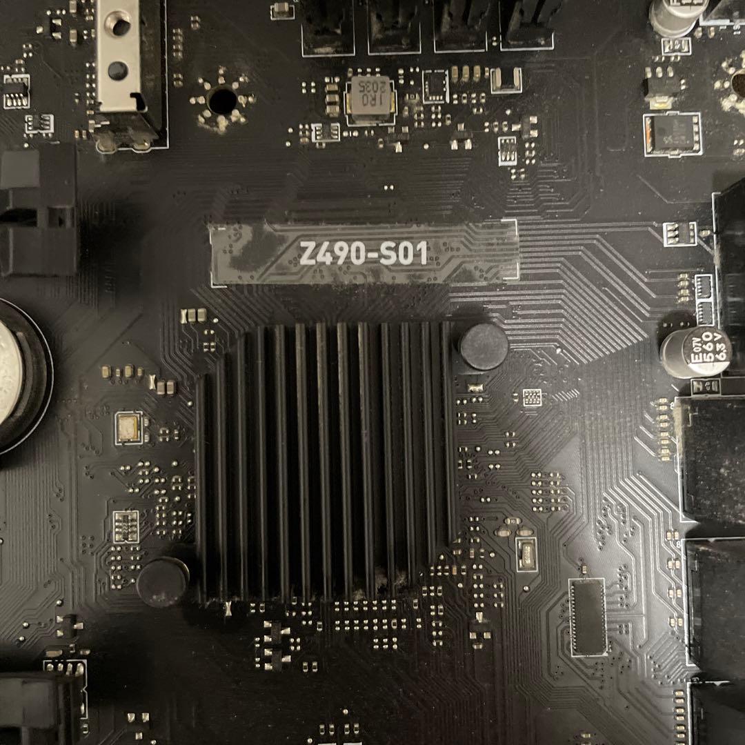 MSI Z490-S01 マザーボード Intel i7-10700K