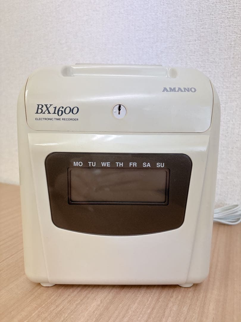 AMANOタイムレコーダー BX1600