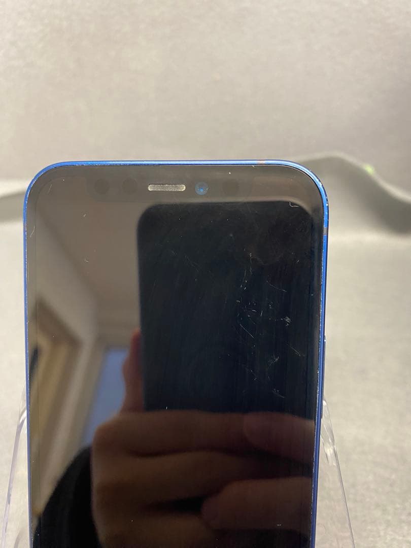 美品中古　国内版　SIMフリー　iPhone12mni 64GB ブルー色
