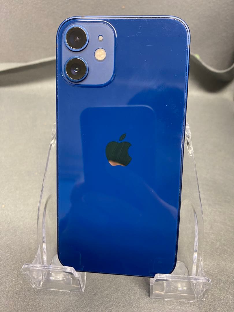 美品中古　国内版　SIMフリー　iPhone12mni 64GB ブルー色