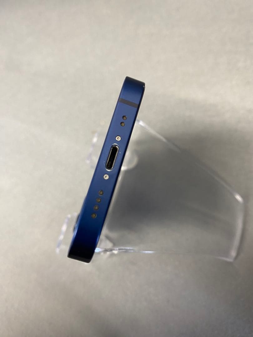 美品中古　国内版　SIMフリー　iPhone12mni 64GB ブルー色