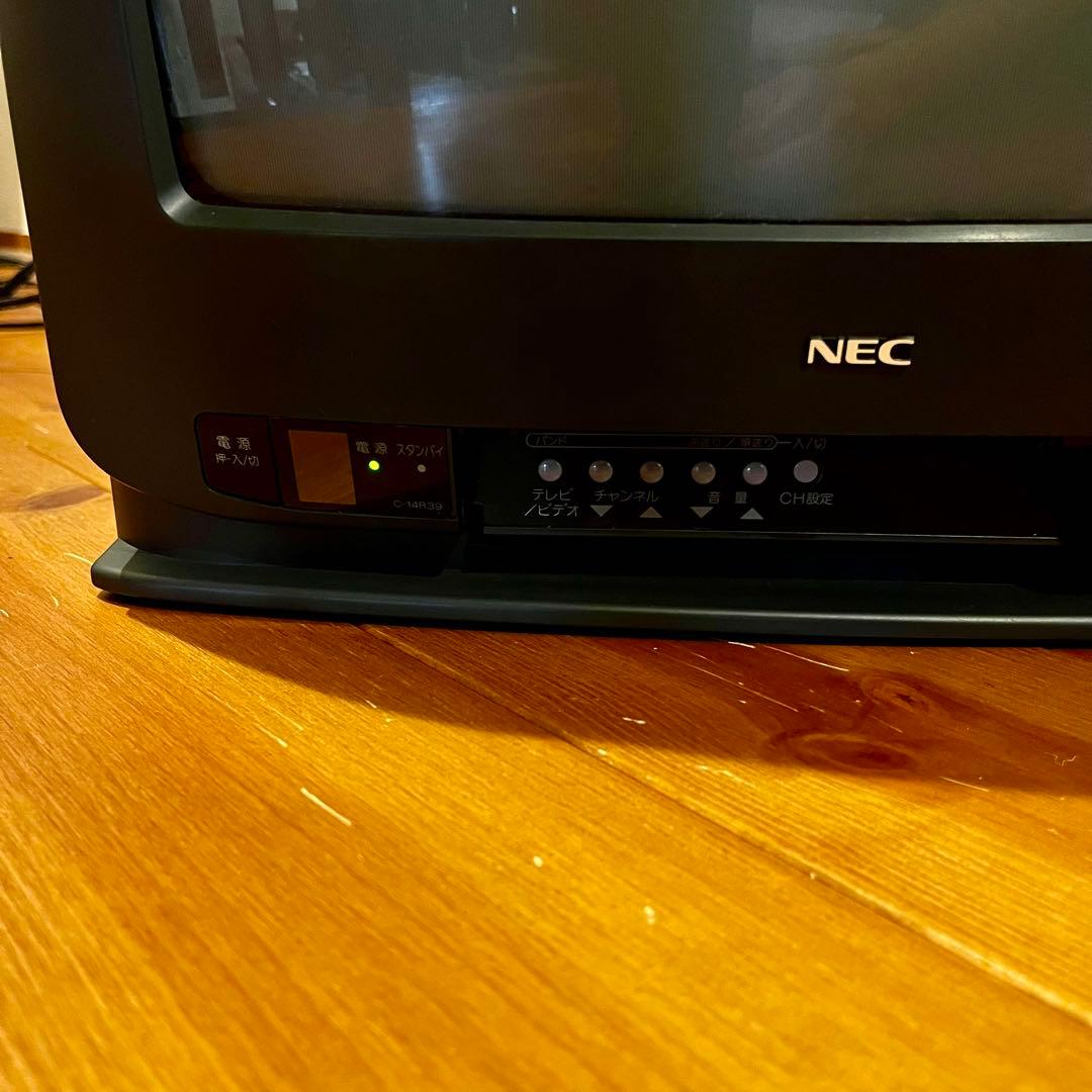 NEC ブラウン管テレビ 14型　C-14R39 レトロ　当時物