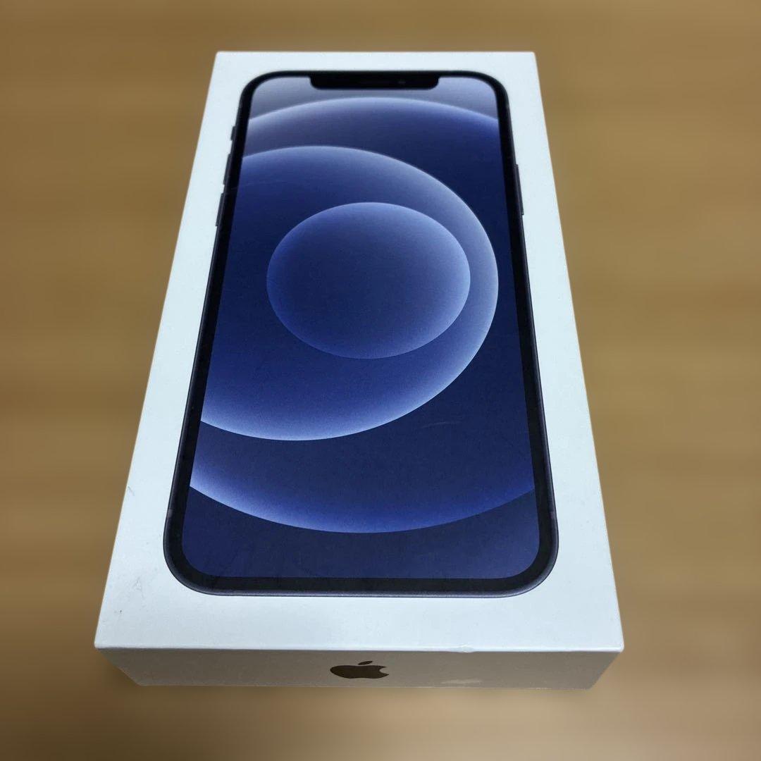【美品】iPhone12 64GB ブラック SIMフリー 箱付属品あり