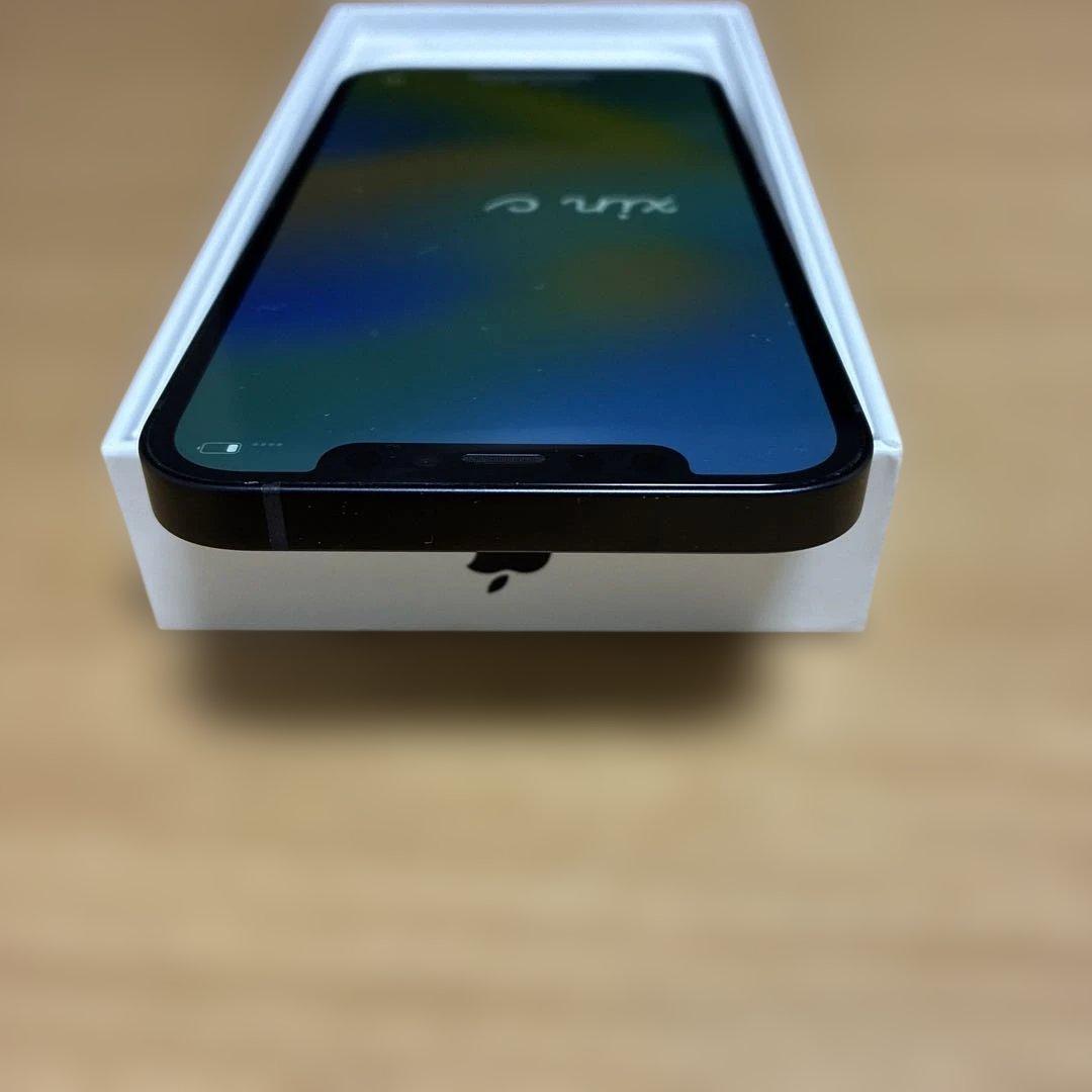 【美品】iPhone12 64GB ブラック SIMフリー 箱付属品あり