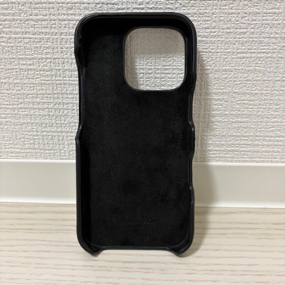 ✨超美品✨Dior　LADY DIOR　iPhone16Pro　カナージュ　黒