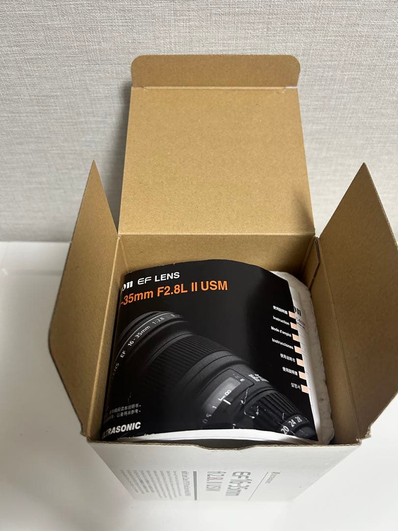 Canon EF 16-35mm f/2.8L II USM（元箱・説明書付）