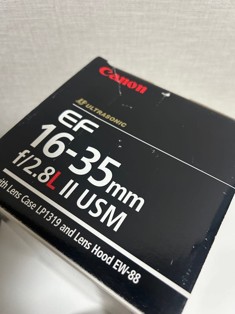 Canon EF 16-35mm f/2.8L II USM（元箱・説明書付）