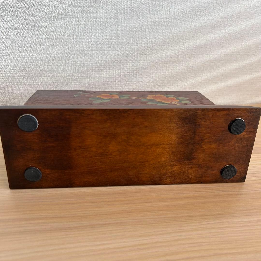 レトロ　木製　テープカッター　マルチカッター　小物入れ