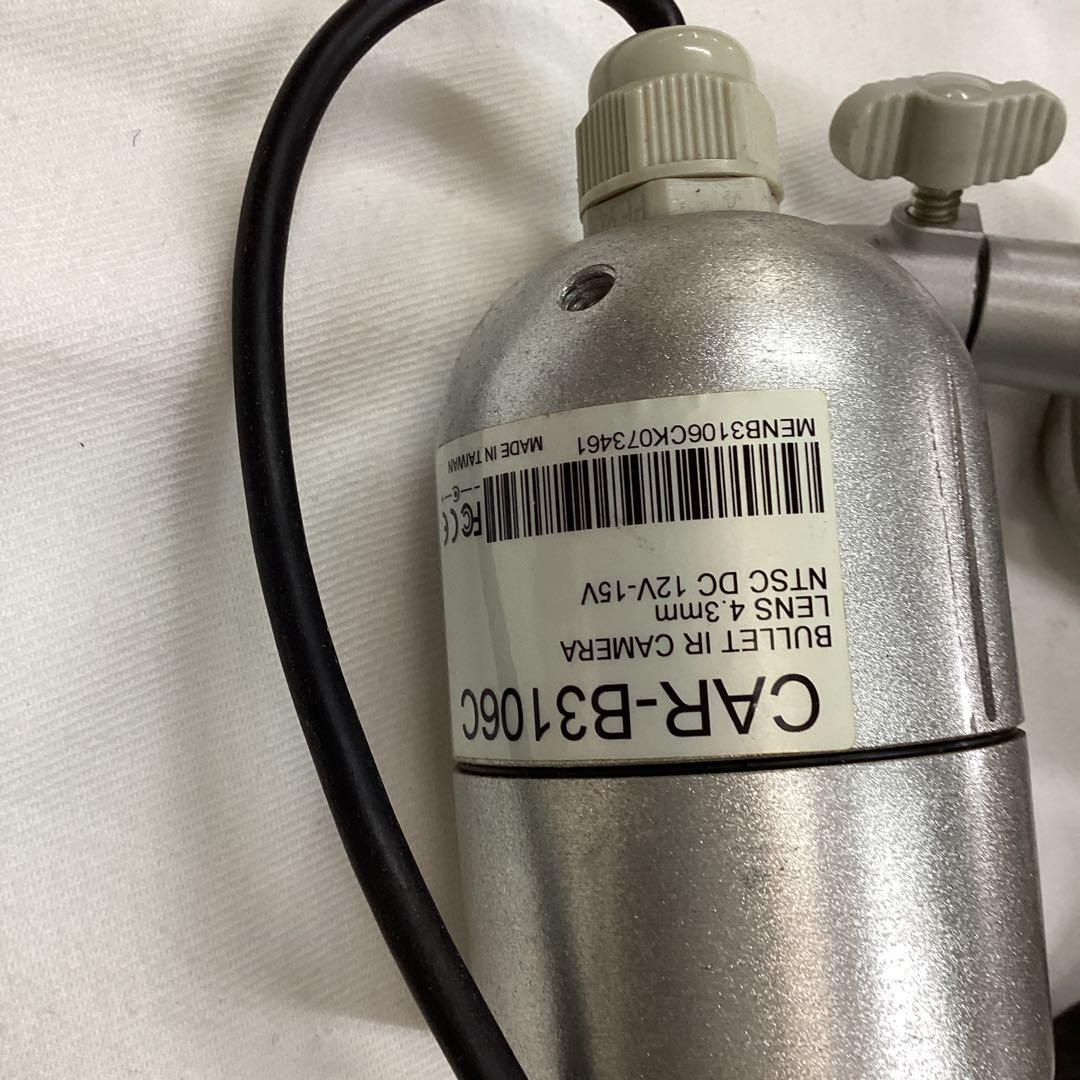 T 動作未確認　防水型赤外線内蔵カメラ　CAR-B3106C 2台セット