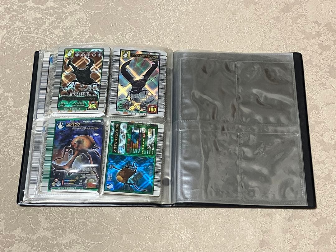 甲虫王者ムシキング ファイル カード80枚まとめ