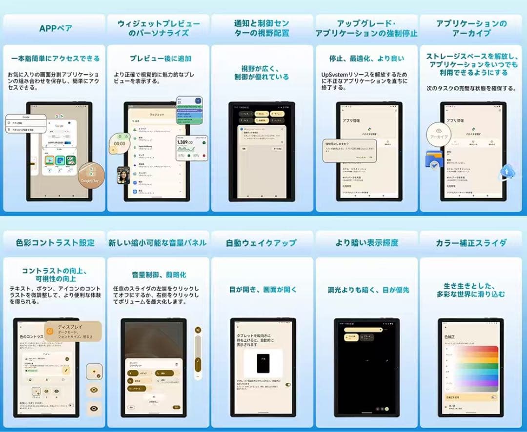 I11s Androidタブレット 12GB RAM 128GB