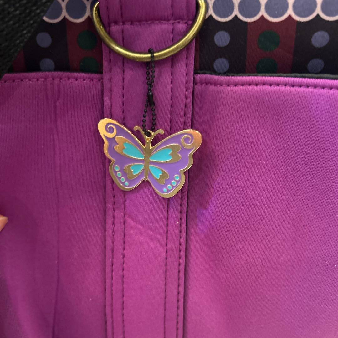 ANNA SUI キャリートートバッグ パープル