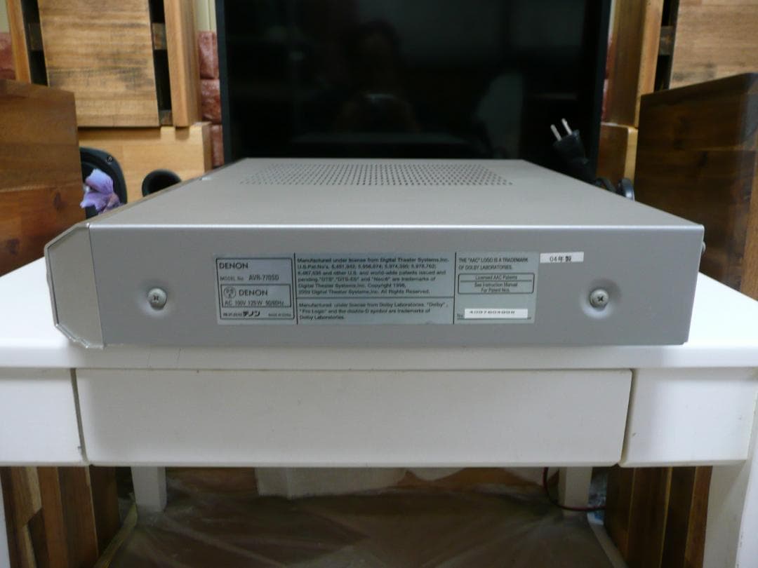AVアンプ　DENON AVR-770SD 動作確認済み・リモコン付き