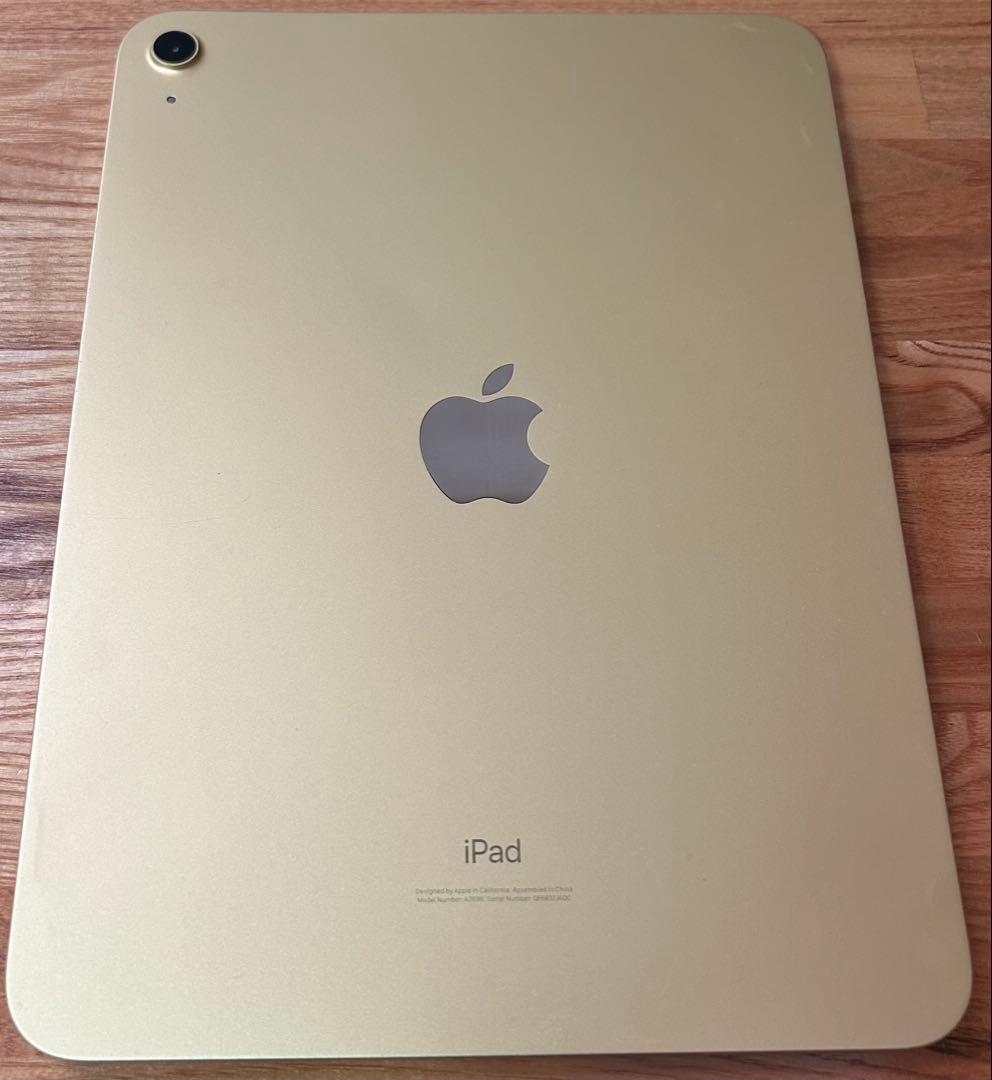 値下げ交渉可　Apple iPad 第10世代ゴールド+Apple Pencil