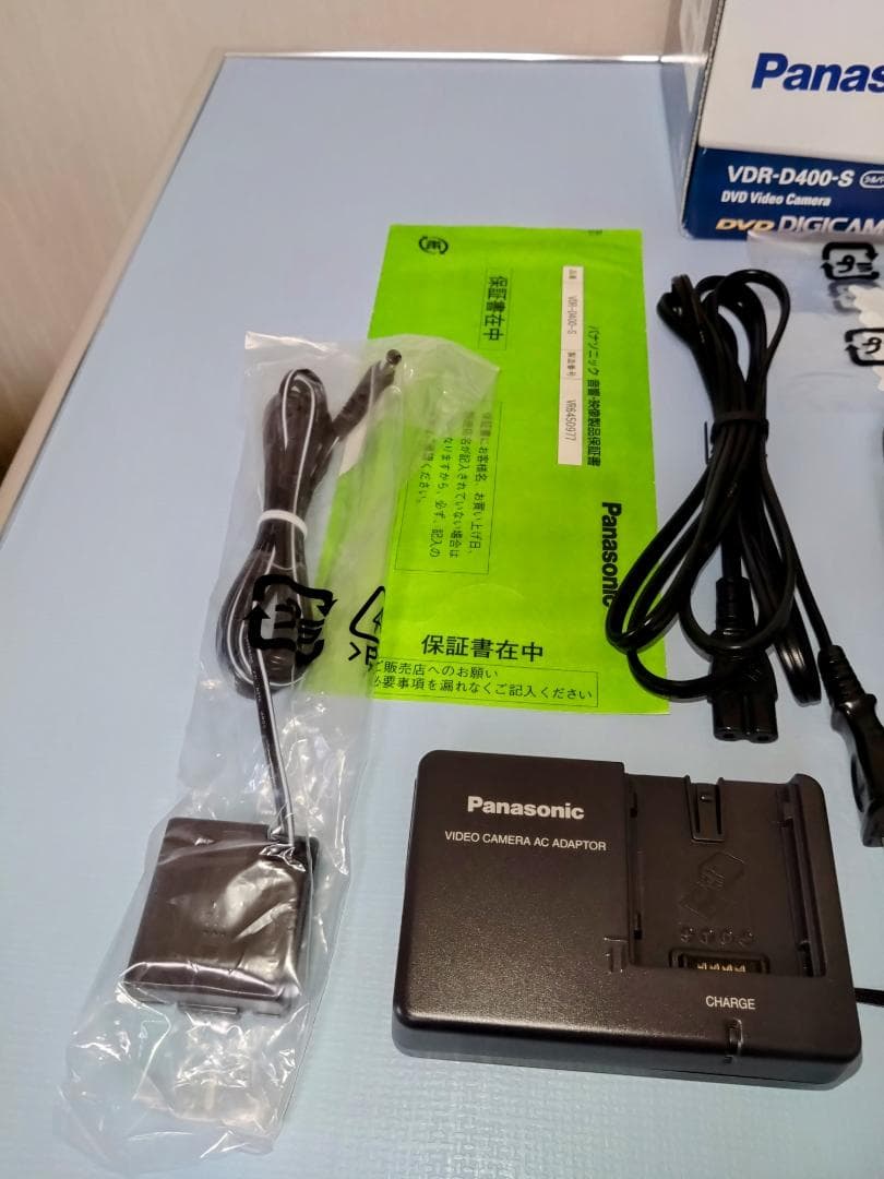 【極美品】パナソニック VDR-D400-S 光学20倍ライカレンズ搭載 日本製
