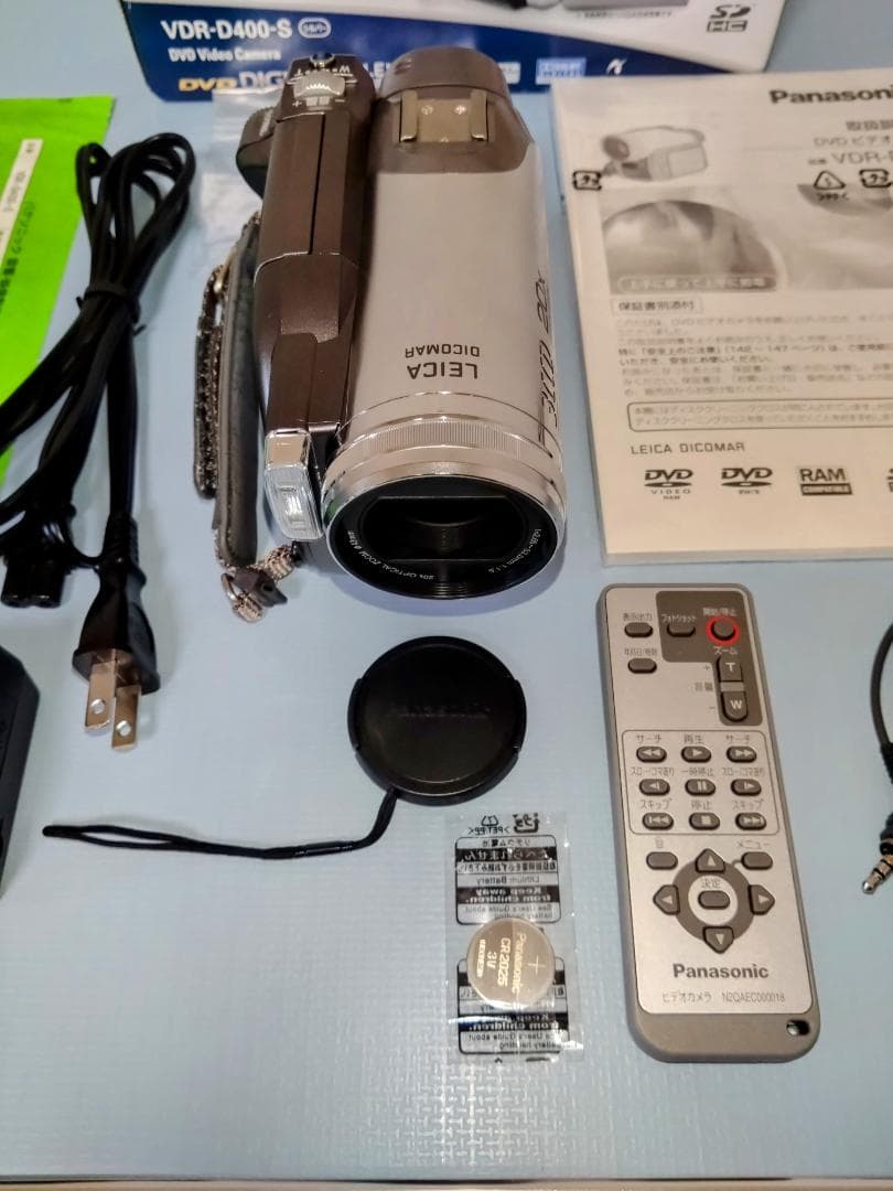 【極美品】パナソニック VDR-D400-S 光学20倍ライカレンズ搭載 日本製