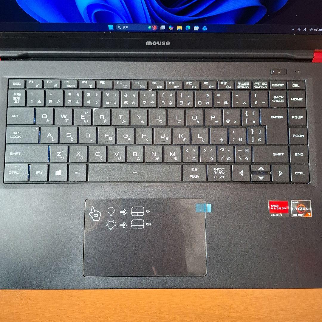 Windowsノート本体 mouse X5-aR7RNIAR Ryzen74800H32GB1TB