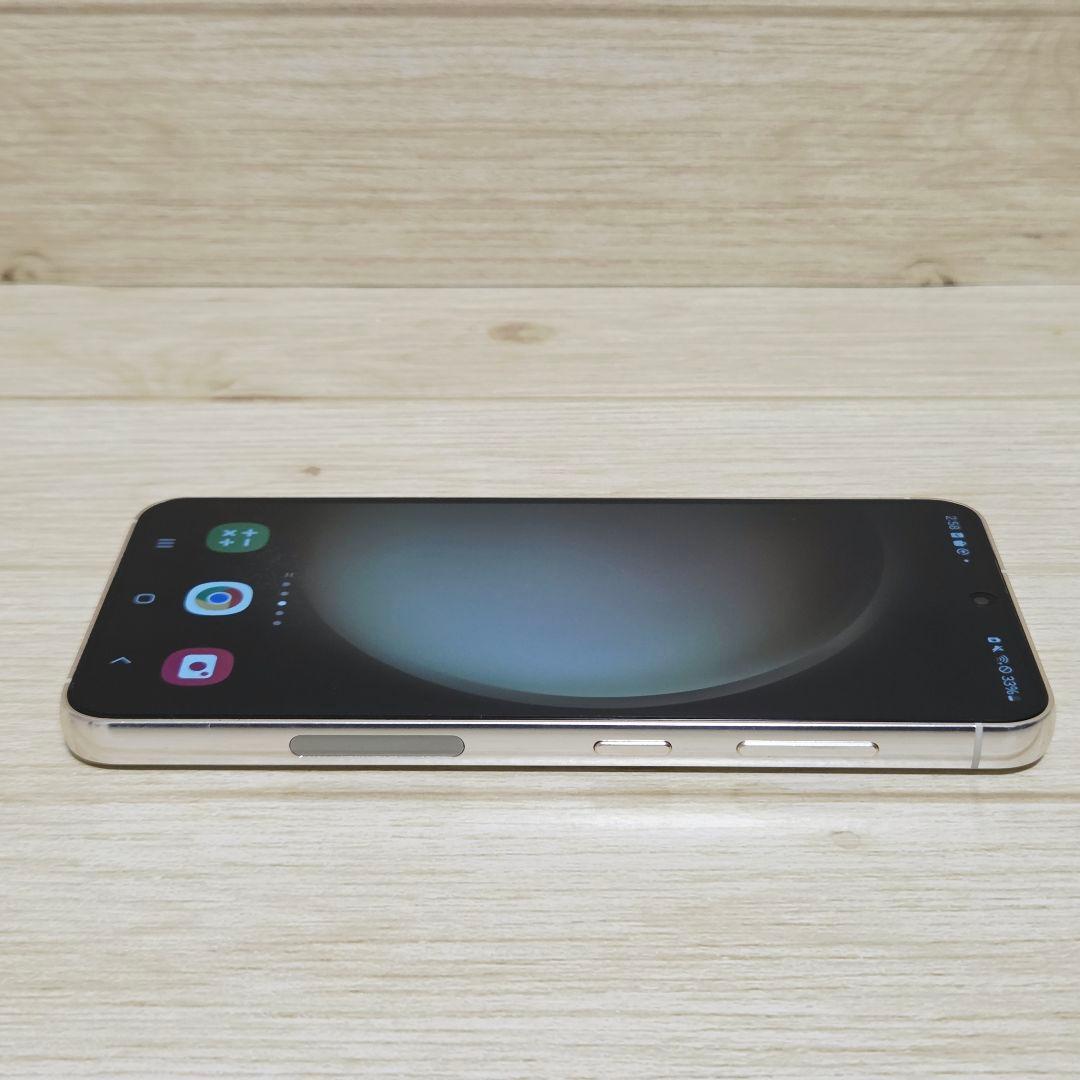 【極美品】Galaxy S23 5G SC-51D 256GB クリーム 本体