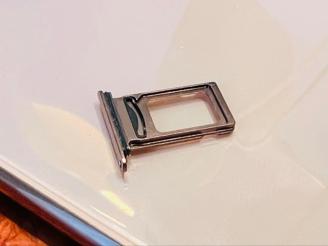 美品 iPhone Xs Max ゴールド256GB SIMカード2枚挿し